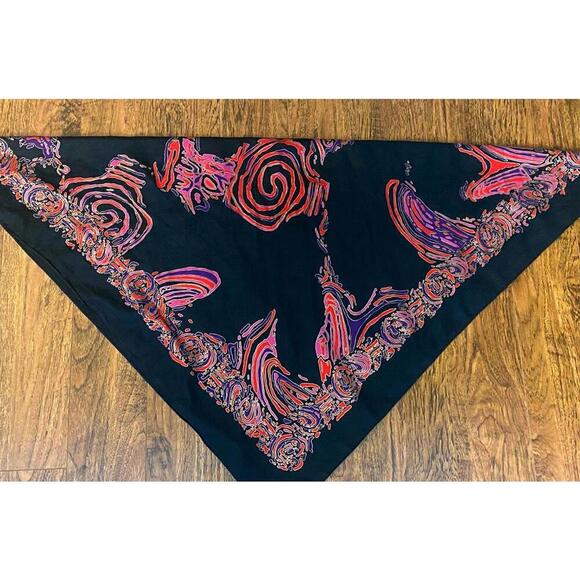 Silk - Made in Thailand Batiked Colorful Women's Scarf - Picture 8 of 8